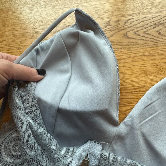 Windsor Light Blue Lace Dress Size XS - Picture 6 of 11